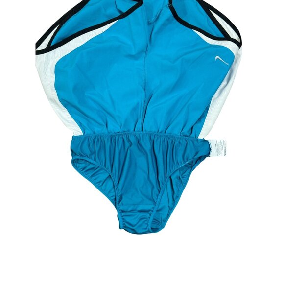 Nike Dri-Fit Athletic Shorts Women’s Size S Blue Lined Mesh Sides Running - Picture 9 of 10